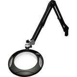Green-Lite™ ESD-Safe 5-Diopter LED Magnifier with 43" Reach and Clamp Base, Carbon Black redirect to product page